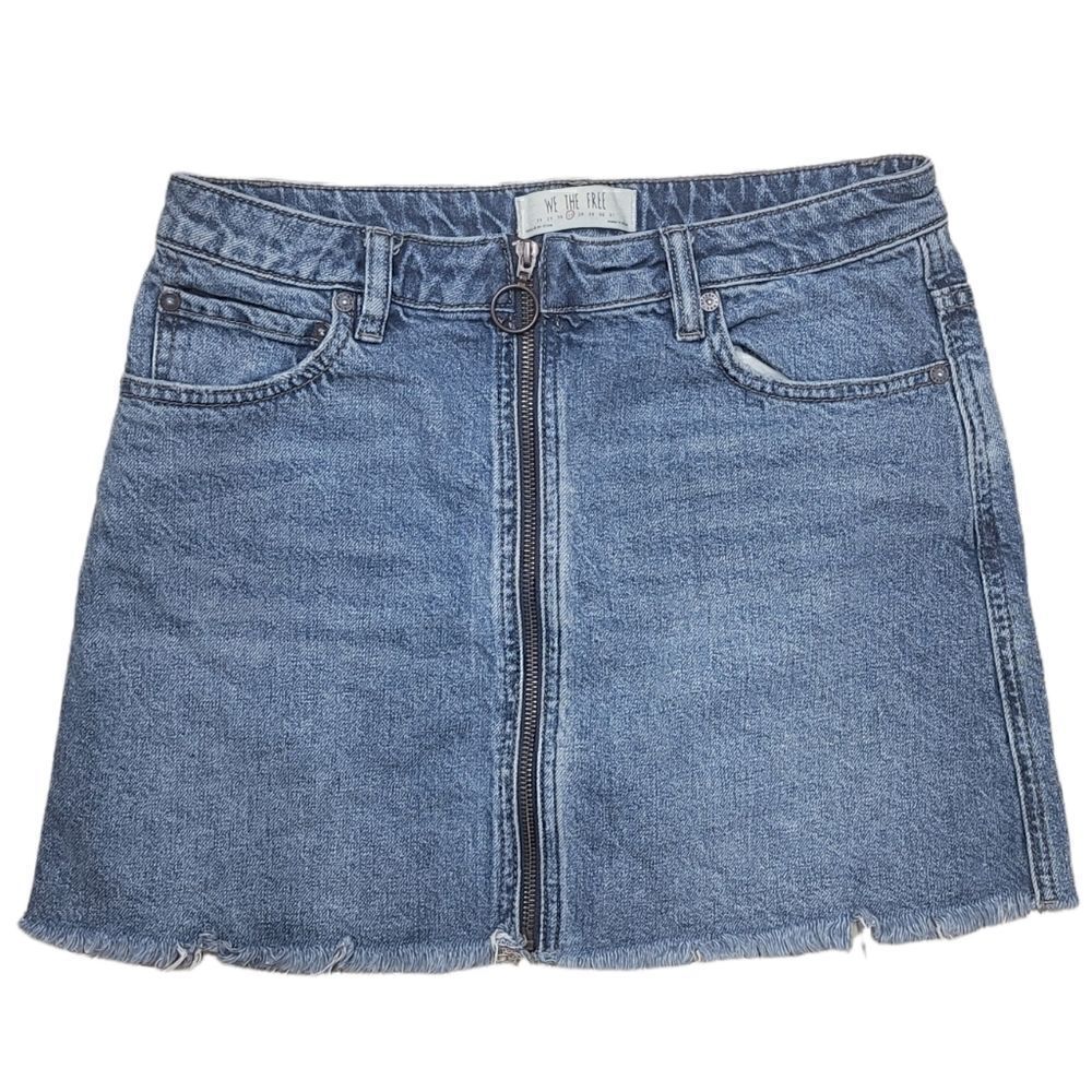 Free People We The Free Denim Mini Skirt - Size 27